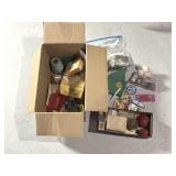 Box of Craft Supplies and More