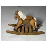 Wooden Rocking Horse
