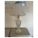 2 Glass Table Lamps
