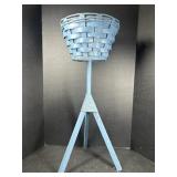 Blue Basket Planter