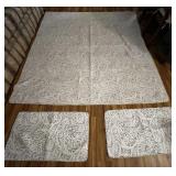 Quilt with 2 pillow shams