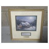 Thomas Kinkade Peace On Earth Framed Print