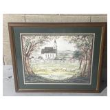 The Lord is My Shepherd Art Print