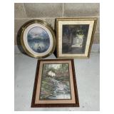 3 Floral Art Work Prints