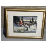 Christmas Santa Wall Art