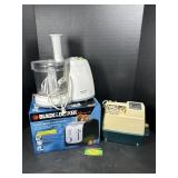 Black and Decker Food Processor and Toaster