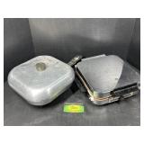 Griddle and Waffle Iron