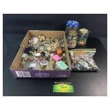 Beads, Pearls, and More Jewelry Parts