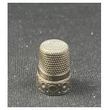 Sterling Silver Sewing Thimble - 3.44 grams