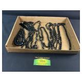 Black Bead Necklaces
