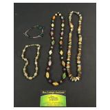 Colorful Stone Necklaces and Bracelets