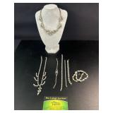 Rhinestone Bracelets and Necklaces
