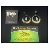 Sterling Silver Turquoise earrings