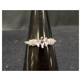 10k Diamond Ring, Missing Stone