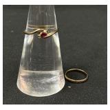 (2) 10K Rings