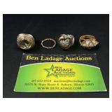 4 Fashion Rings