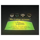 4 Fashion Rings