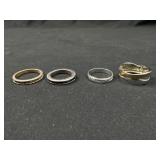 4 Fashion Rings