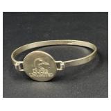Sterling Silver Ducks Unlimited Bracelet