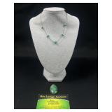 Turquoise necklace and pendant piece