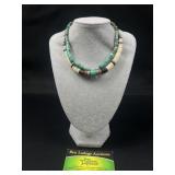 Turquoise and beaded necklaces