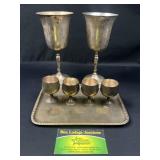 Leonard Metal goblets and more