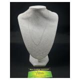 14K White Gold Chain Necklace