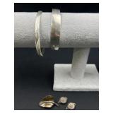 Sterling Silver bracelets, earrings, and more