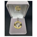 1/10 10k Ducks Unlimited Gold Life Sponsor Pendant