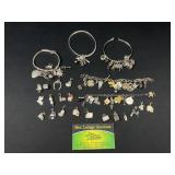 Charm bracelets and charms