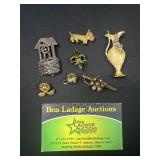 7 Animal& More Decorative Brooches / Pins
