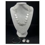 American West Necklace, Earrings, & Cuff Set