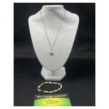 1/20 12k necklace and 1/20 14k bracelet