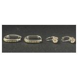 2 Sets of 14K Earrings