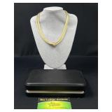 14K Italy Woven Knot Necklace
