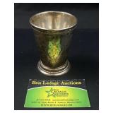 Silver plate cup