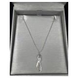 Sterling Silver Infinity Necklace