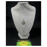 (2) Sterling Silver necklaces