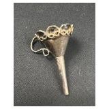 Vintage Mexican Sterling Silver Perfume Funnel