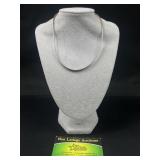 Sterling Silver Omega Chain Necklace