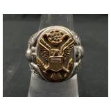 Vintage Patriotic Ring with Great Seal of the U.S