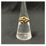 10K Gold Nugget Style Ring