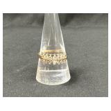 10K Gold Cluster-Style Ring