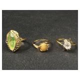 3 Fashion Rings