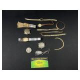 Elgin, Whitever, watch parts and more
