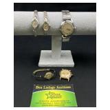 5 Watches & Parts- Bulova and Orvin