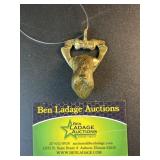 2011 Brass Wheaten Terrier ornament