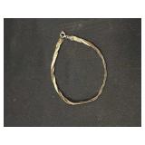 Sterling Silver Italy woven Bracelet