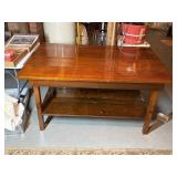 Nice Wooden Table (Located In Basement)