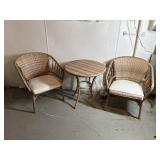 Better Homes & Gardens Wicker Chairs & Table